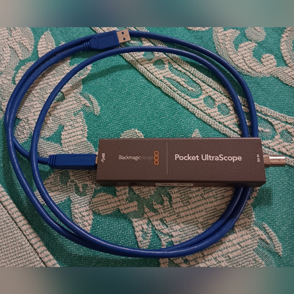 Blackmagic Pocket Ultrascope with USB